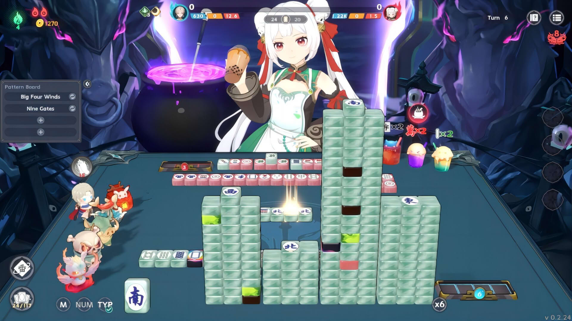Screenshot for Demonic Mahjong