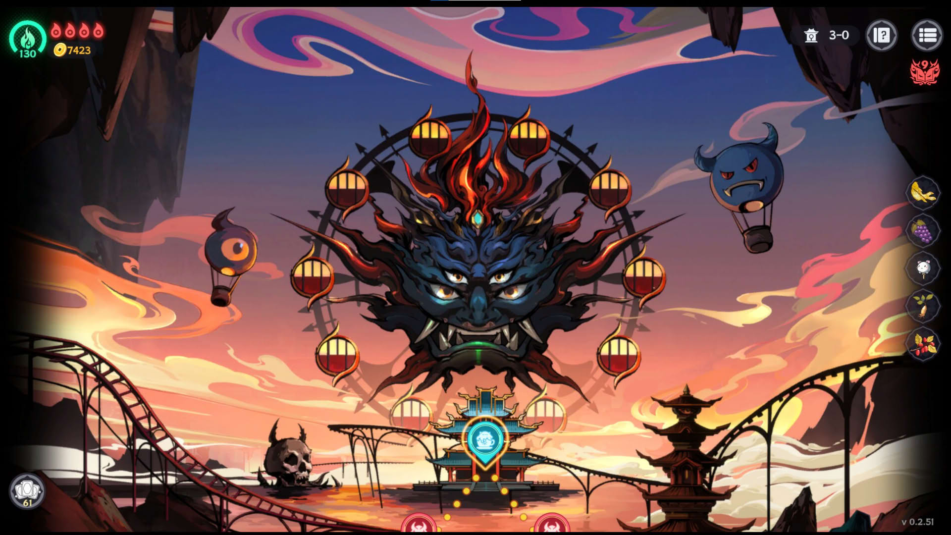 Screenshot for Demonic Mahjong