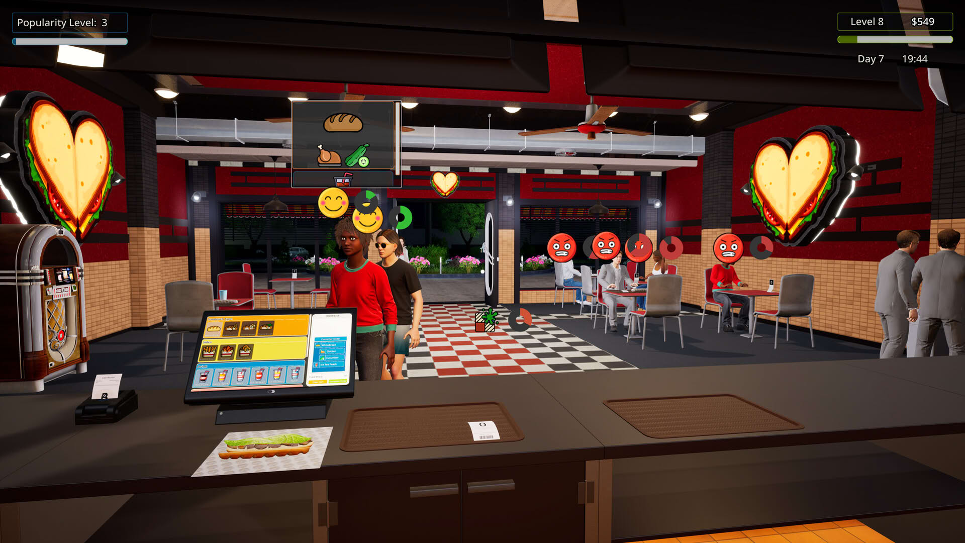 Screenshot for Sandwich Simulator
