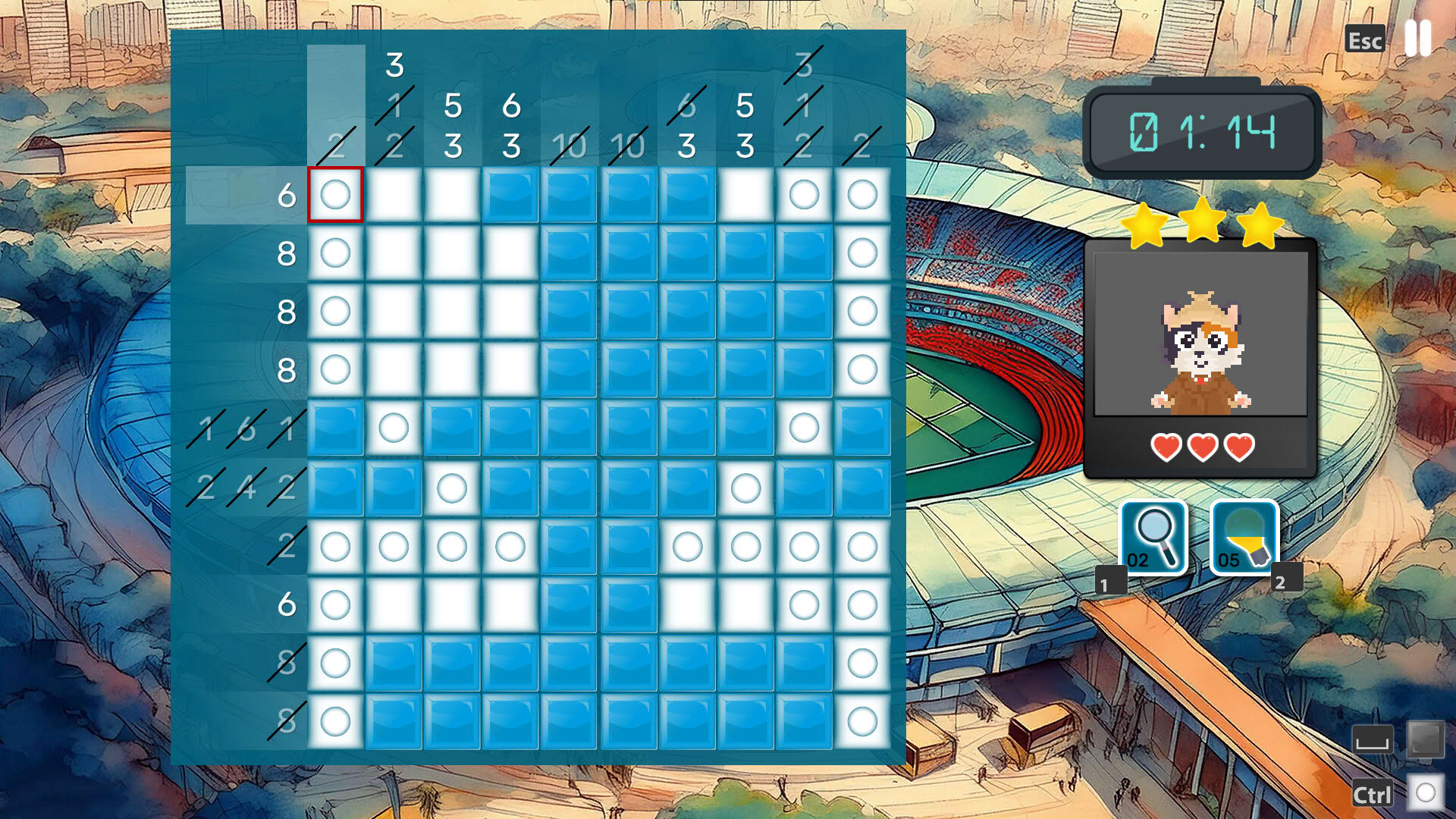 Screenshot for Sherlocat Nonogram Rio