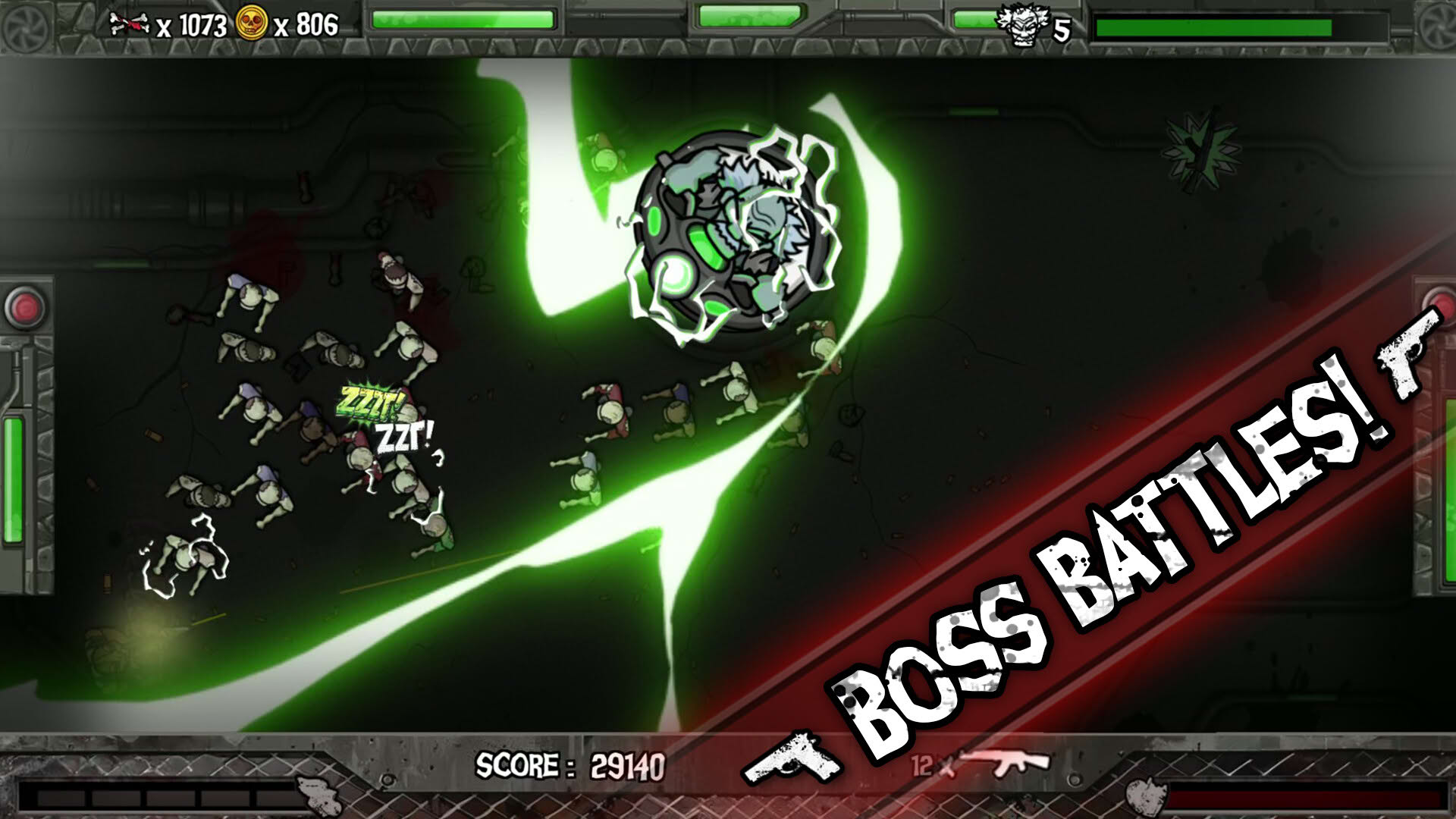 Screenshot for Zombies Overloaded