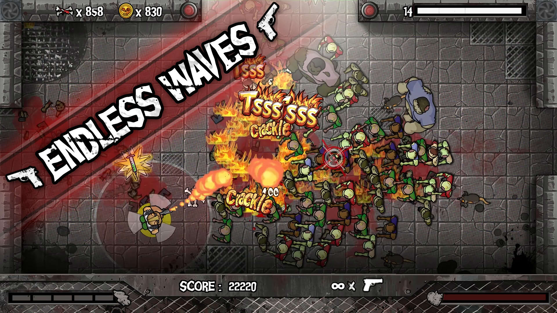 Screenshot for Zombies Overloaded