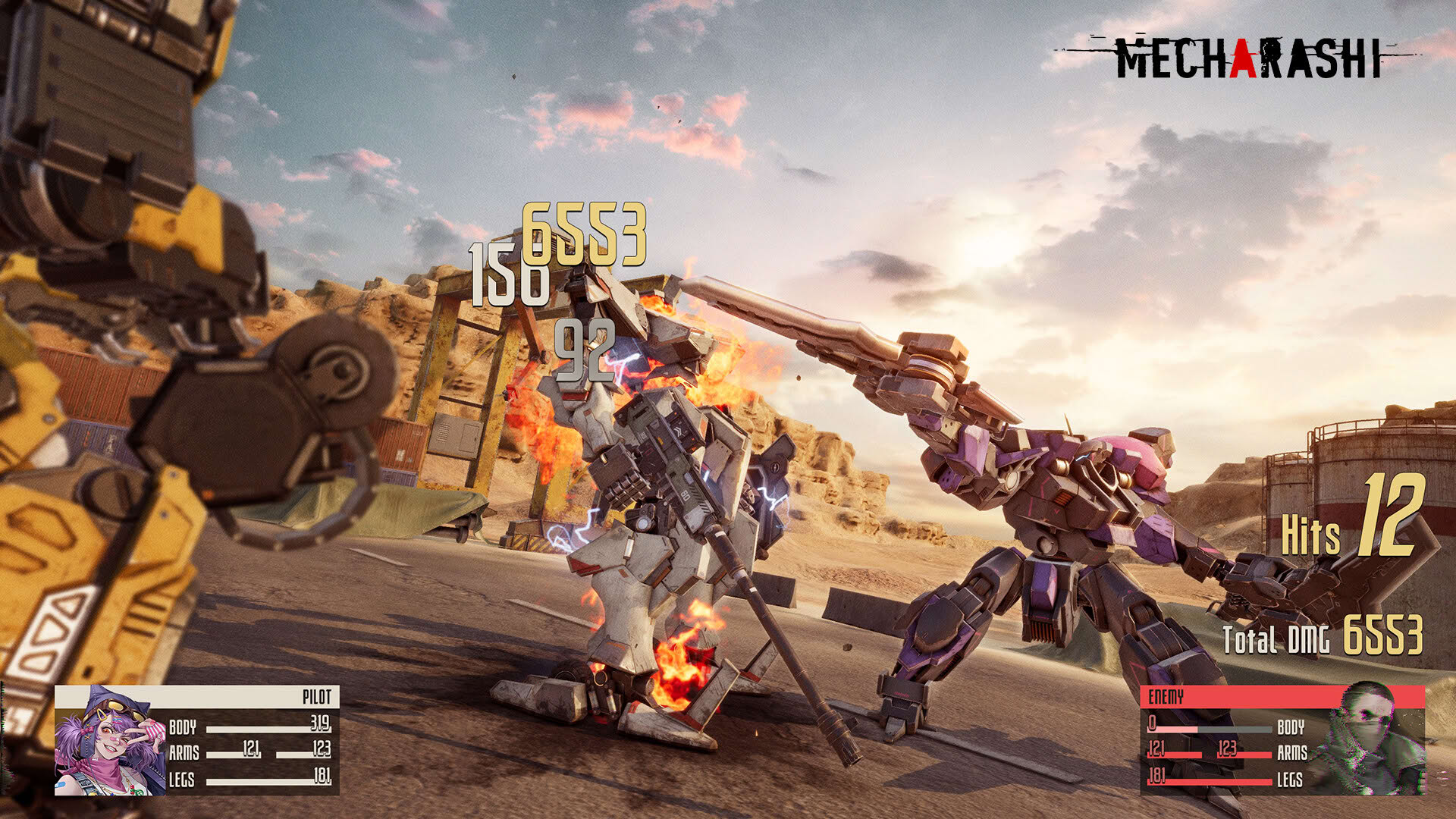 Screenshot for Mecharashi
