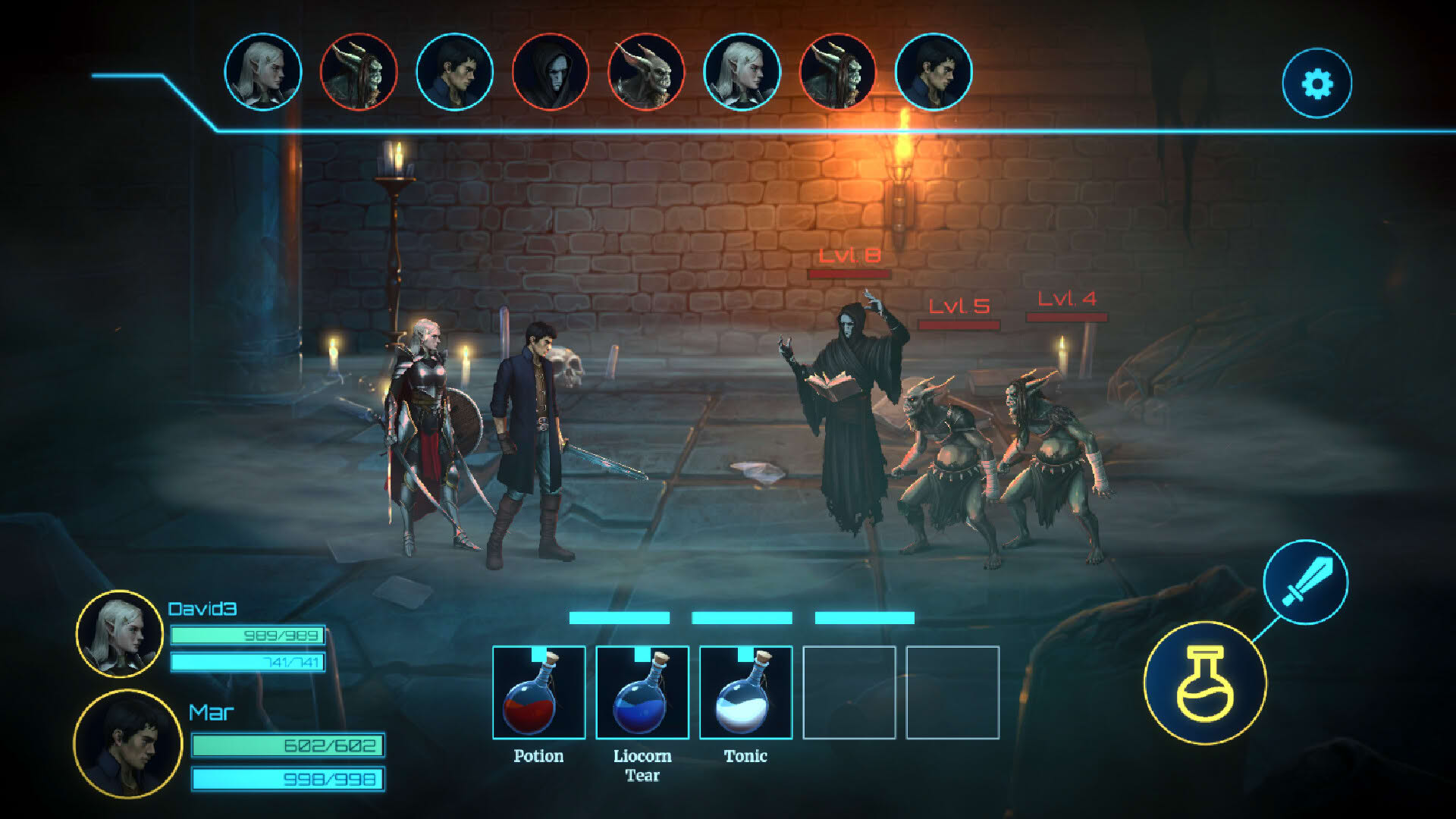 Screenshot for Intermundia: Dungeons, Polygons & Magic