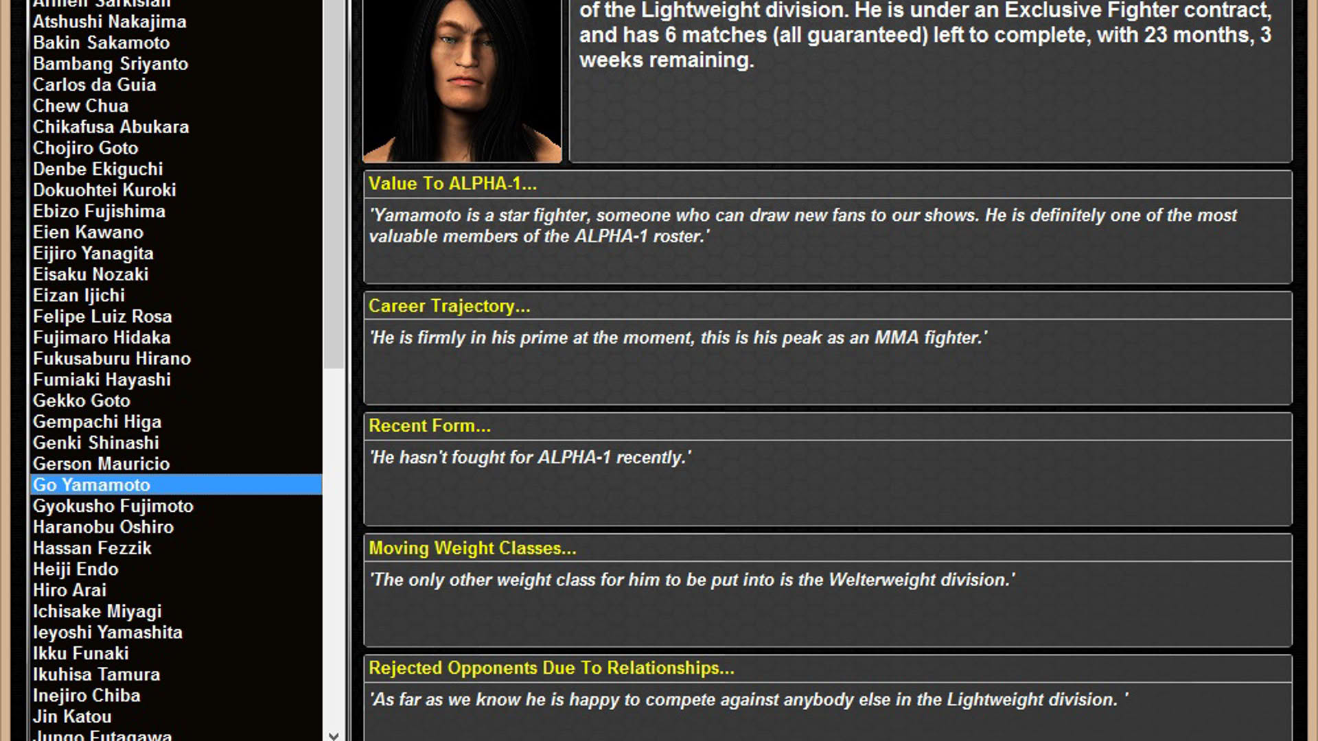 Screenshot for World of Mixed Martial Arts 3