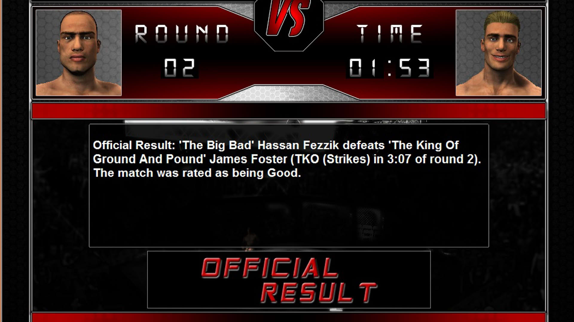 Screenshot for World of Mixed Martial Arts 3