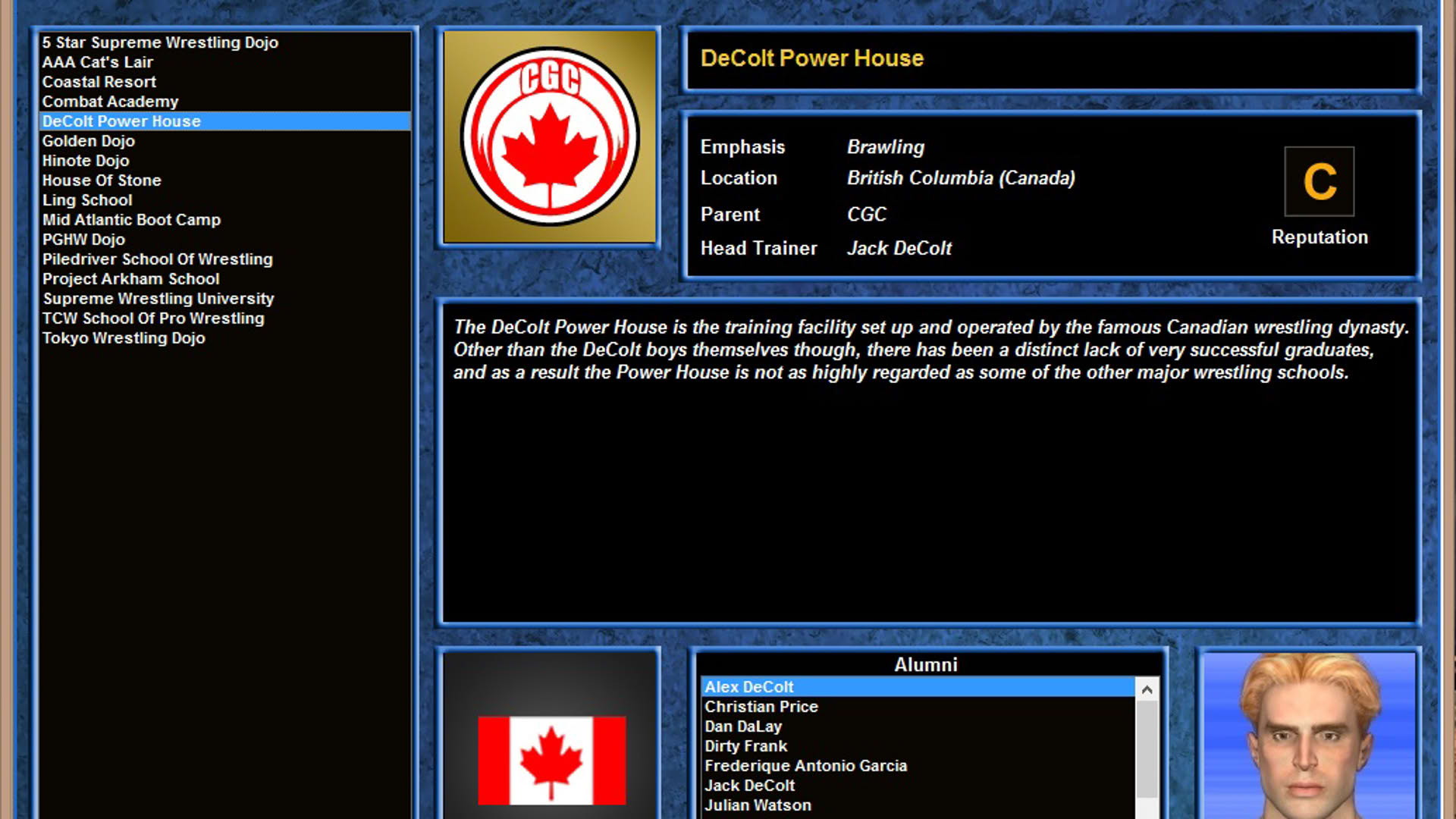 Screenshot for Total Extreme Wrestling 2010