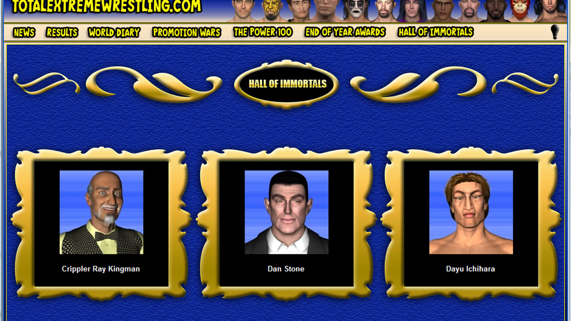 Screenshot for Total Extreme Wrestling 2010