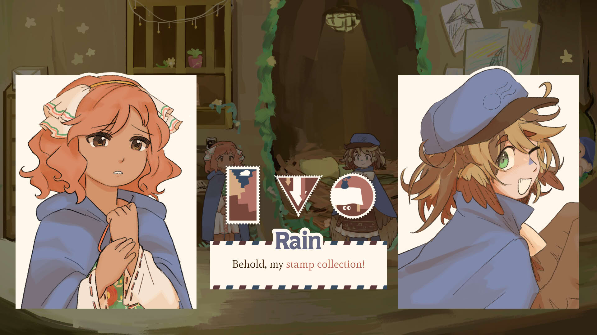 Screenshot for Upwards, Rain! The Post Office of Farewells