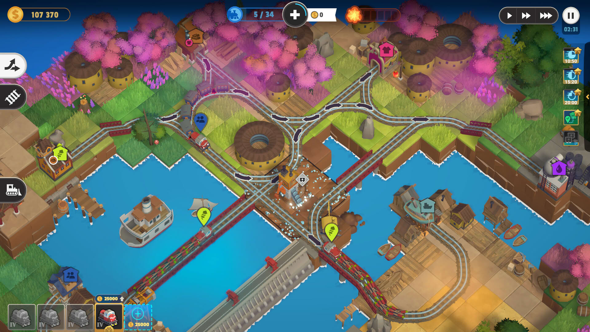 Screenshot for Train Valley Origins