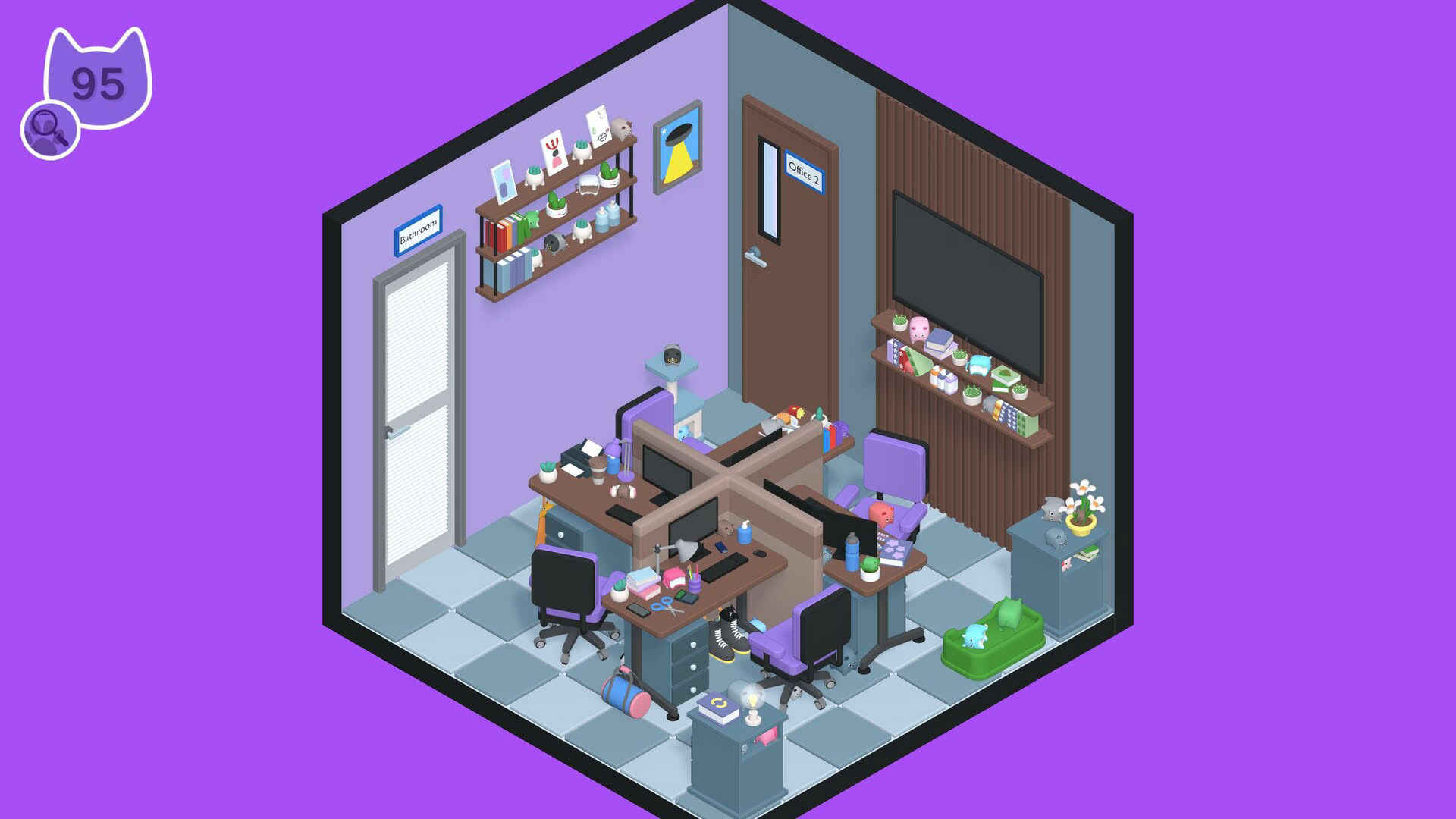 Screenshot for Secret Paws: Cozy Offices