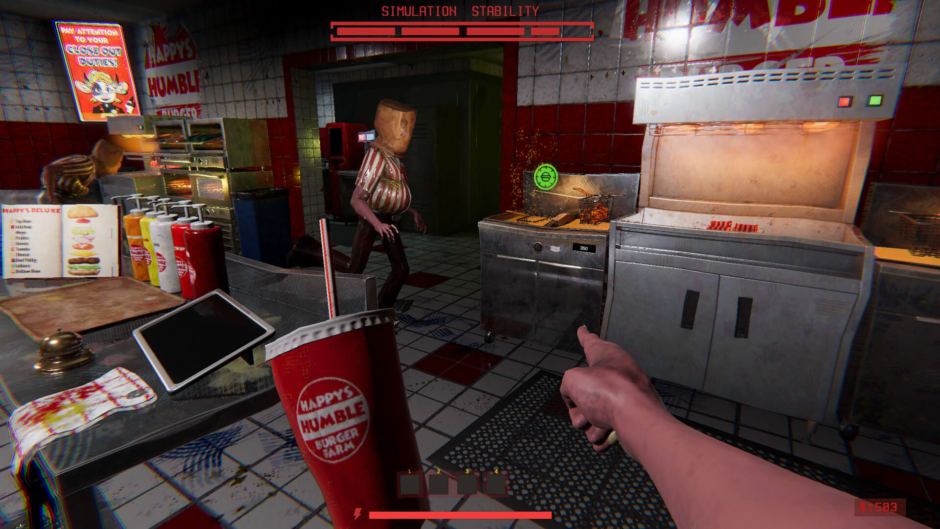 Screenshot for Happy's Humble Burger Cult