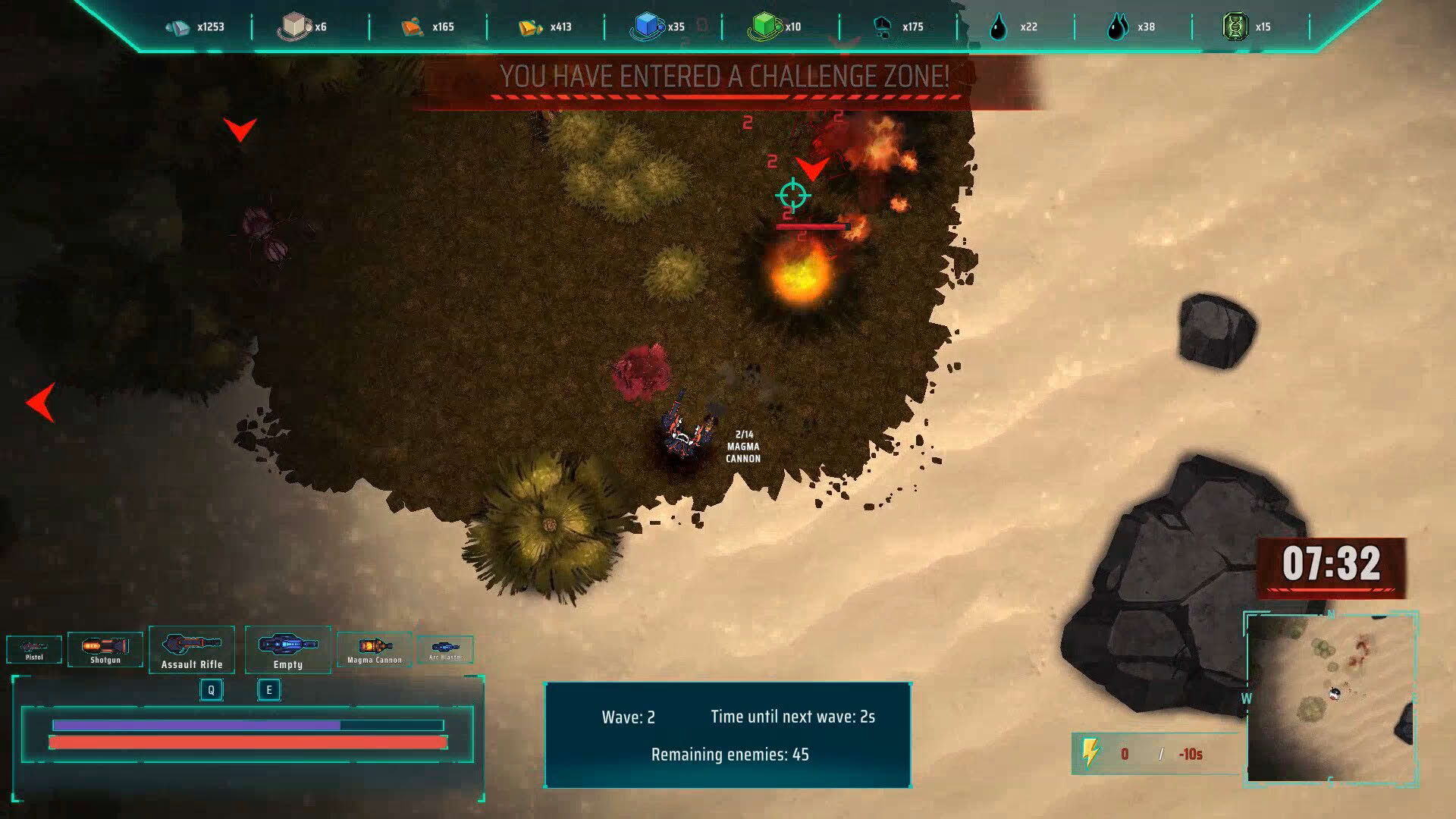 Screenshot for Planet Extincter