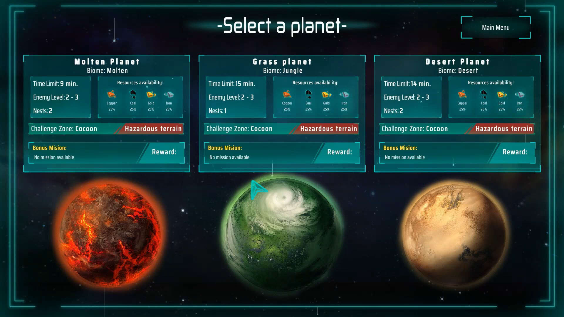 Screenshot for Planet Extincter