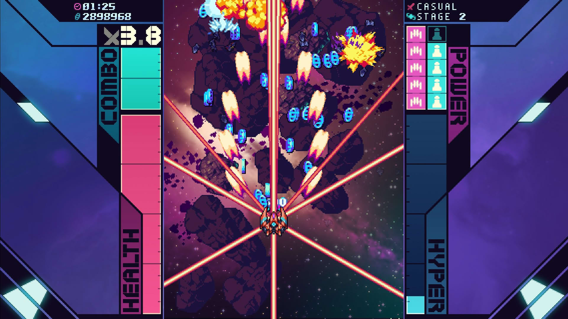 Screenshot for Super Galaxy Squadron EX Turbo