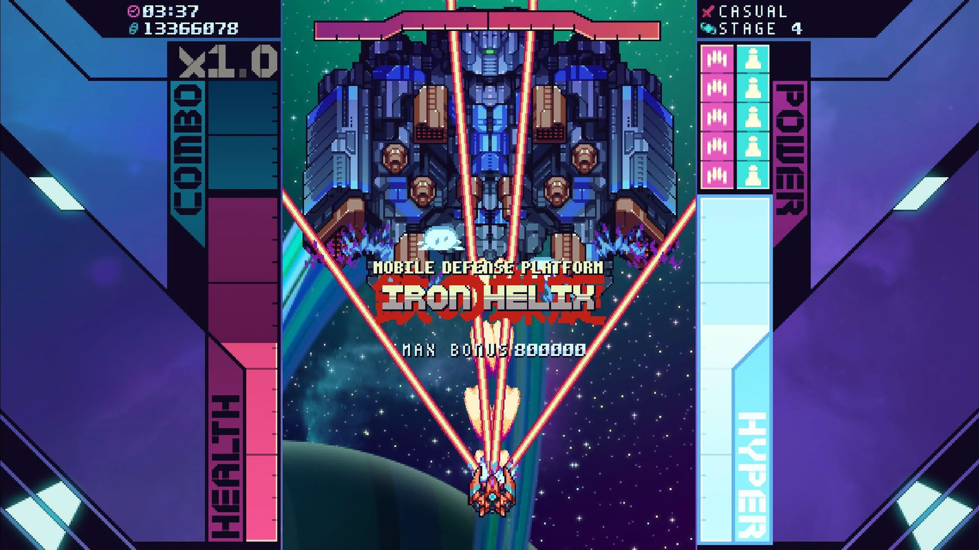 Screenshot for Super Galaxy Squadron EX Turbo