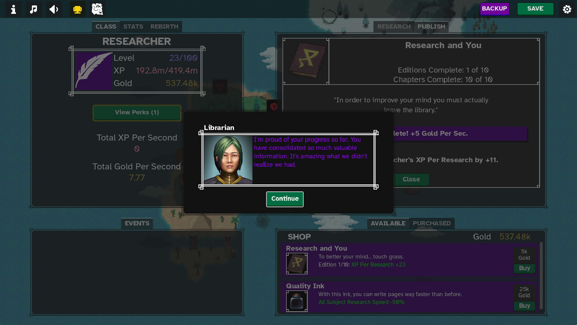 Screenshot for High Fantasy Idle