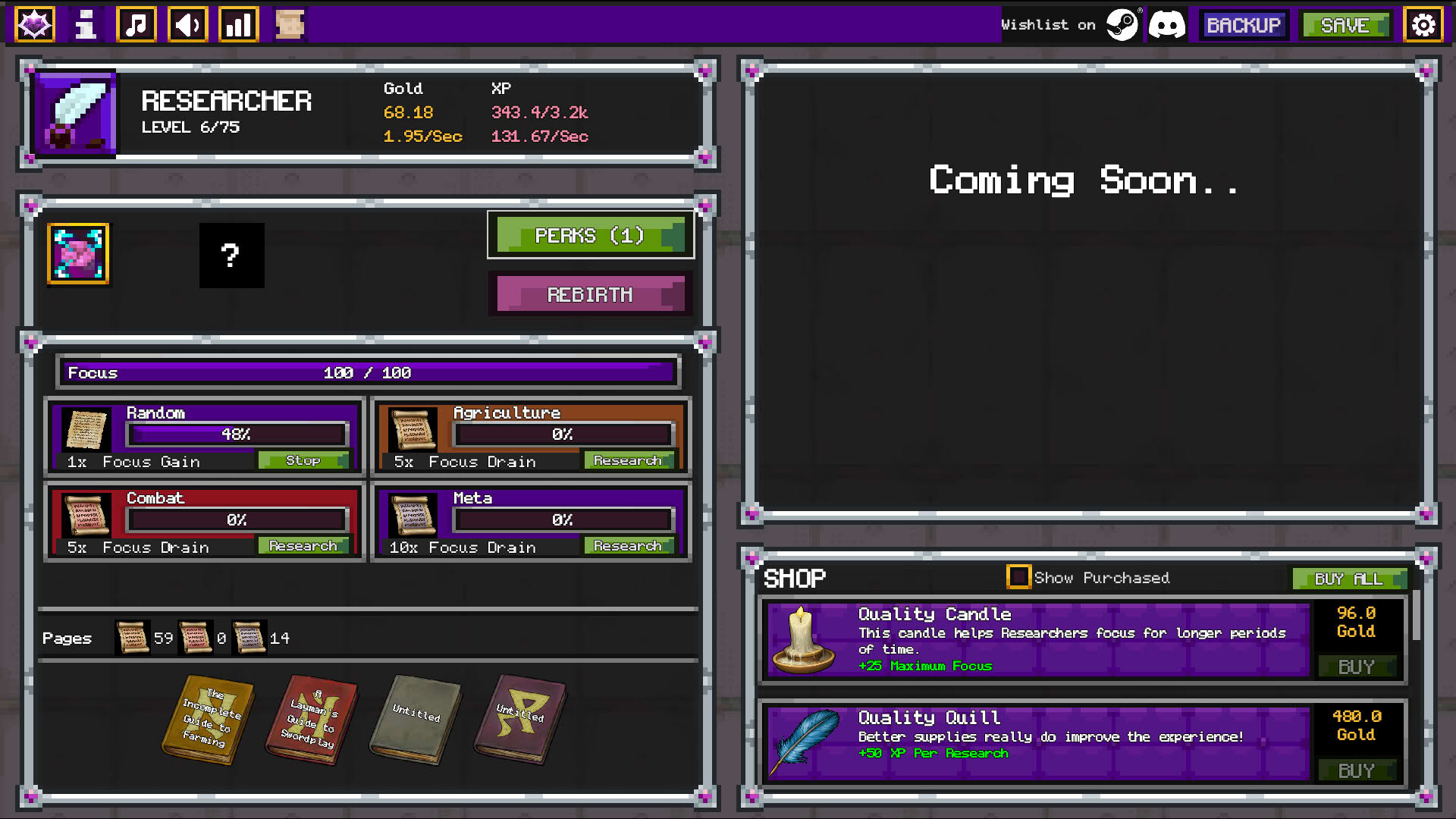 Screenshot for High Fantasy Idle