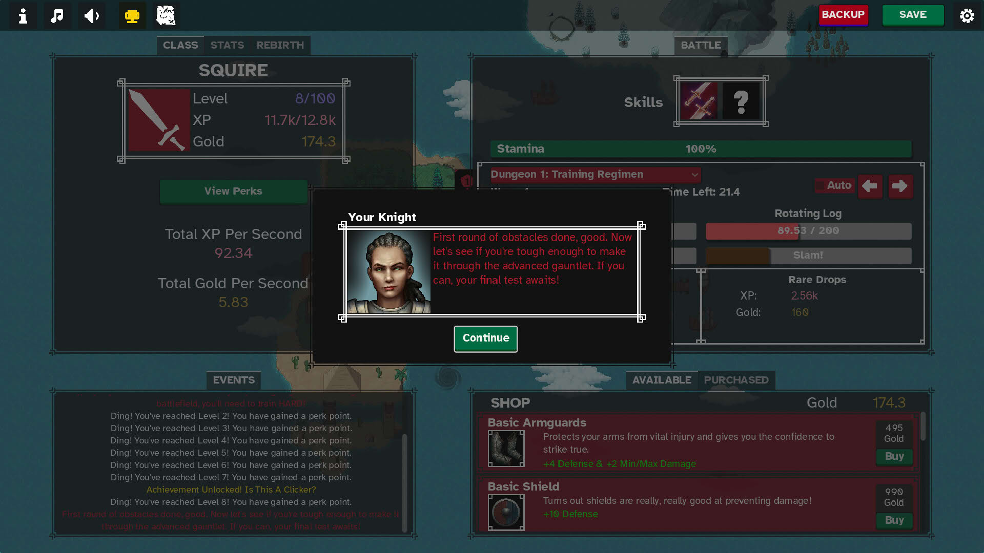Screenshot for High Fantasy Idle