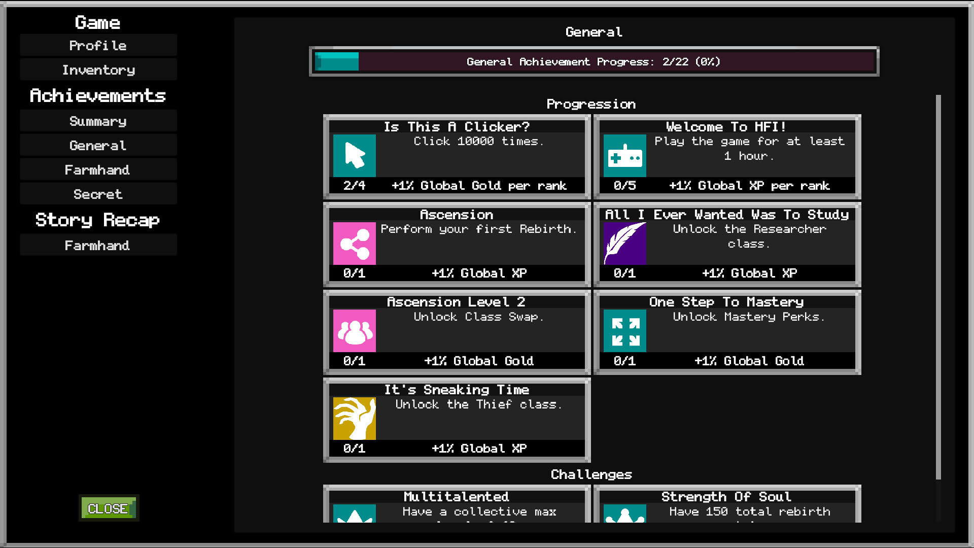 Screenshot for High Fantasy Idle