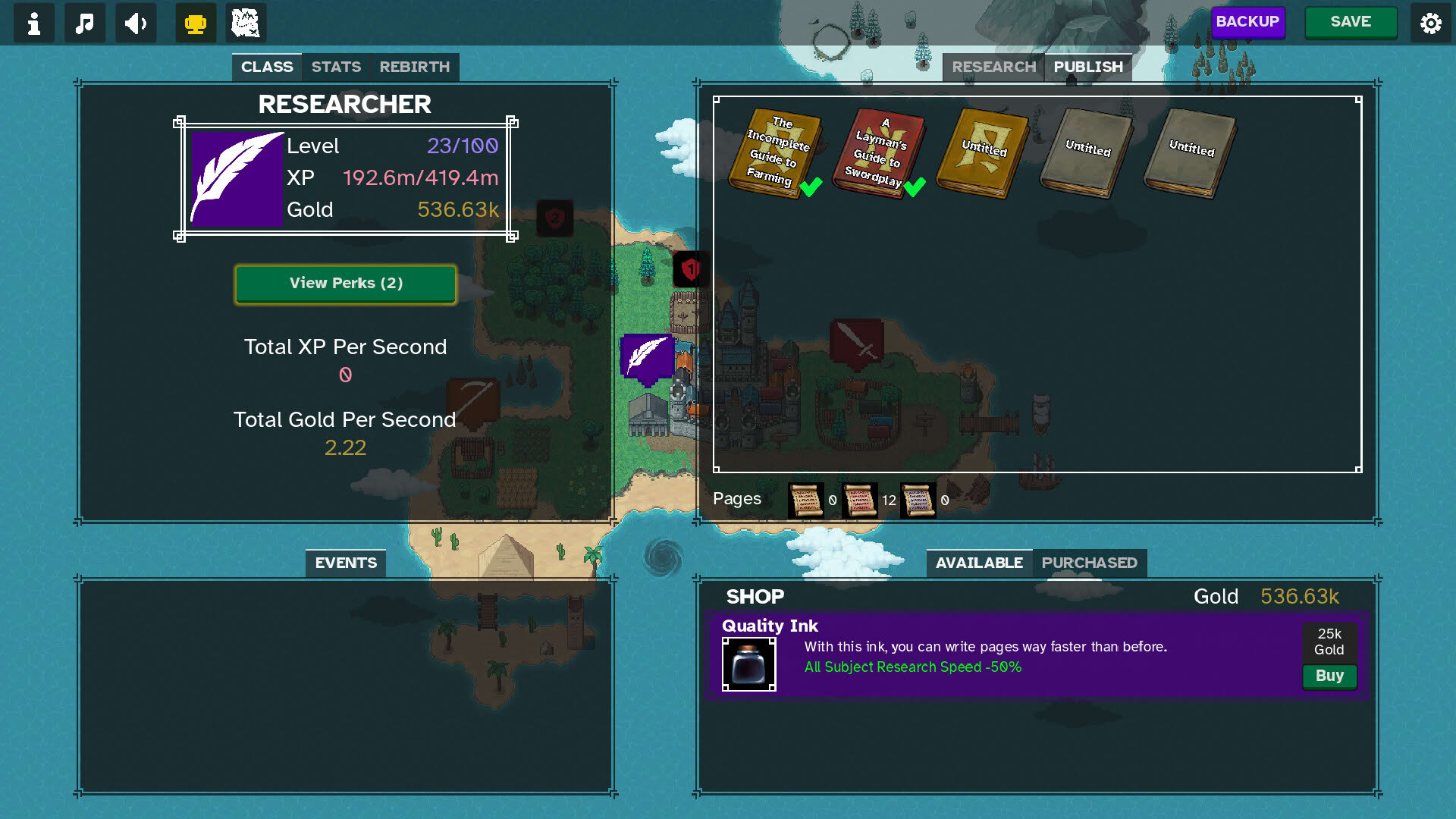 Screenshot for High Fantasy Idle