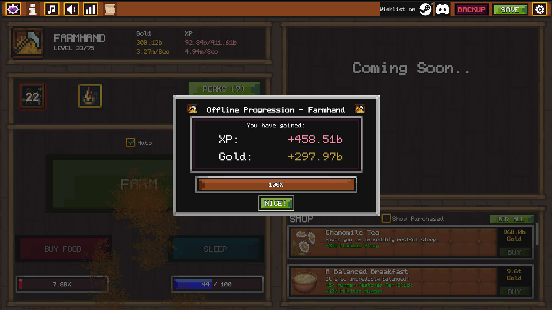 Screenshot for High Fantasy Idle