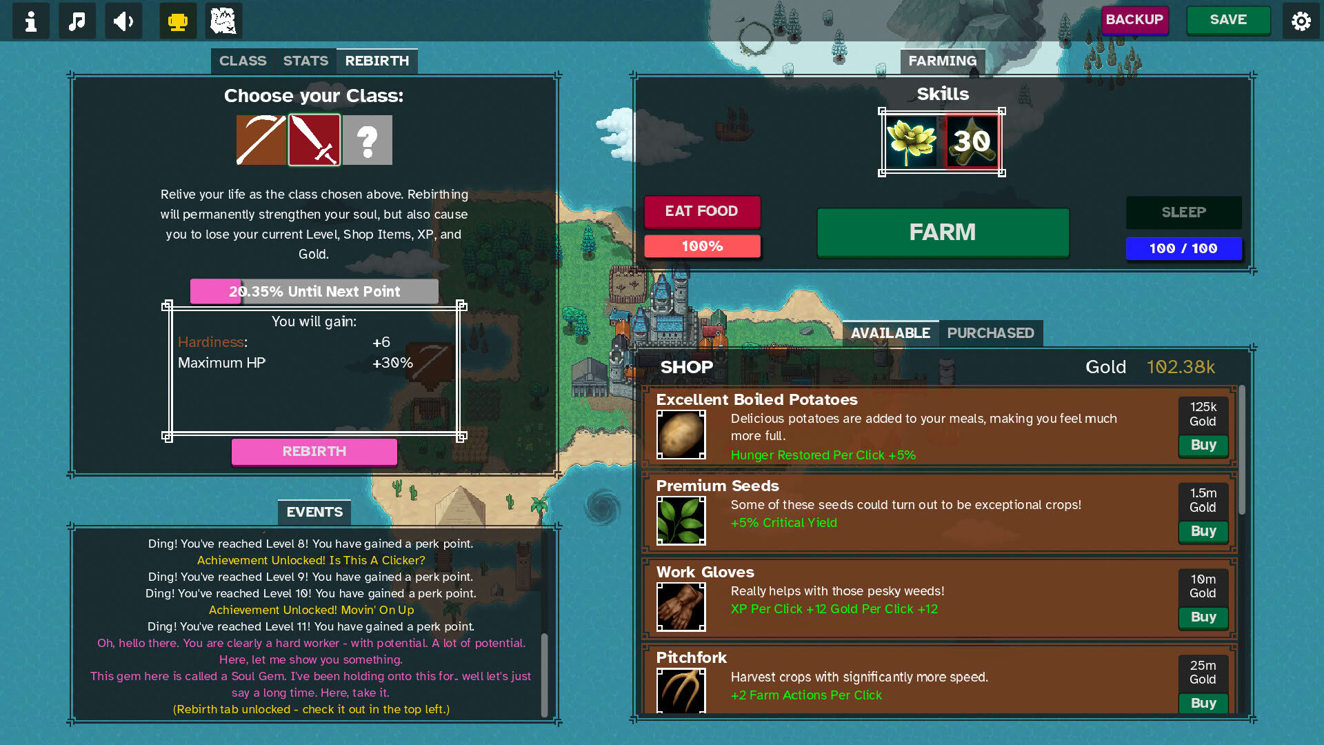 Screenshot for High Fantasy Idle