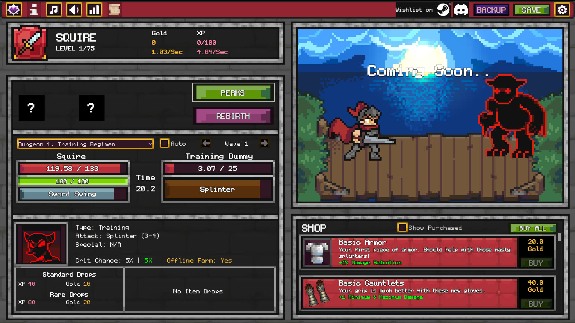 Screenshot for High Fantasy Idle