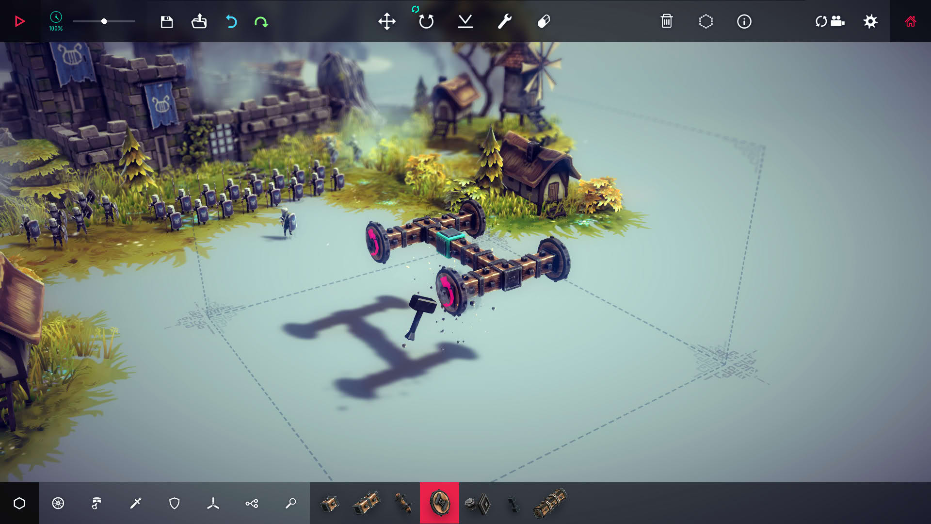 Screenshot for Besiege