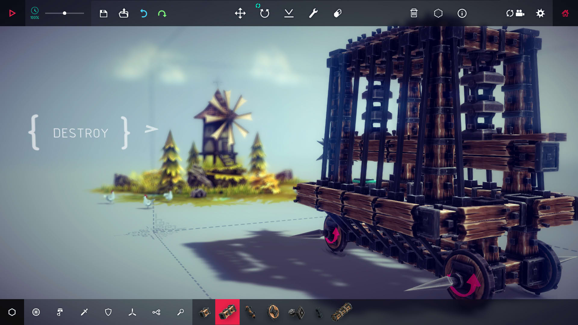 Screenshot for Besiege