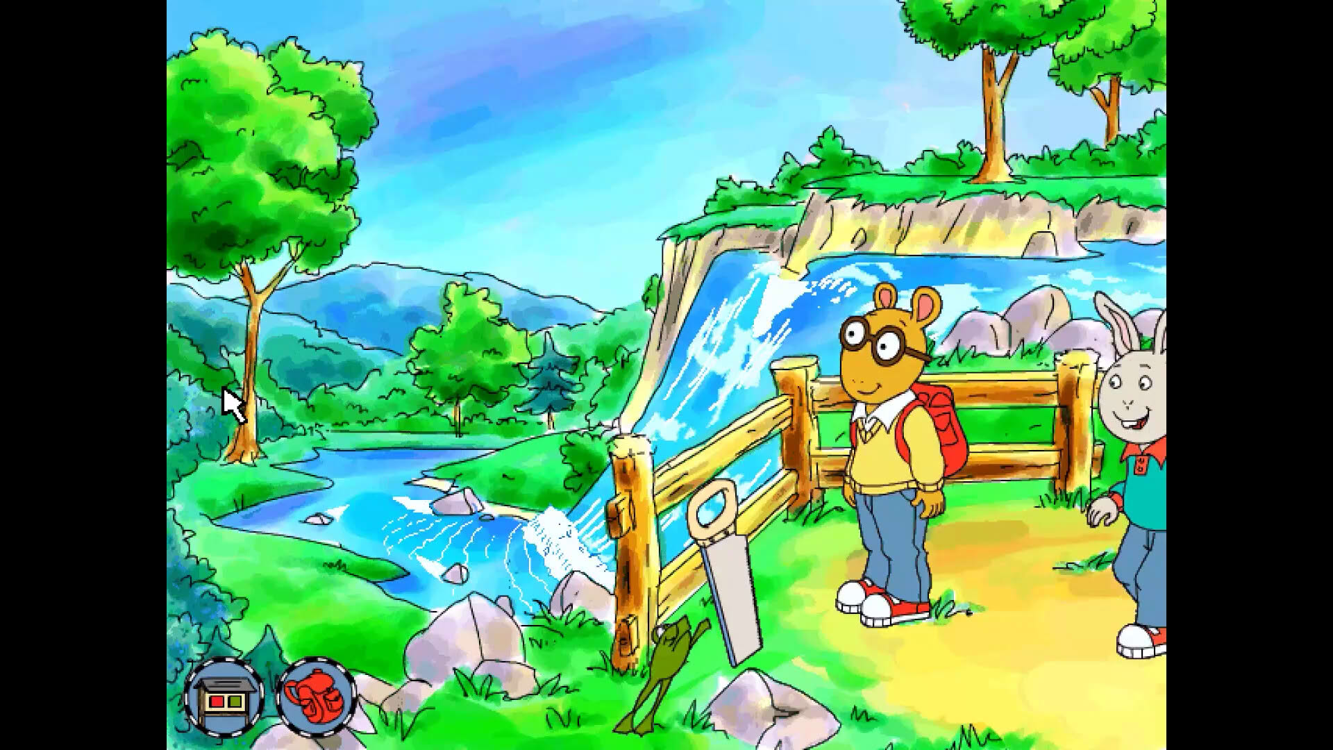 Screenshot for Arthur's Camping Adventure