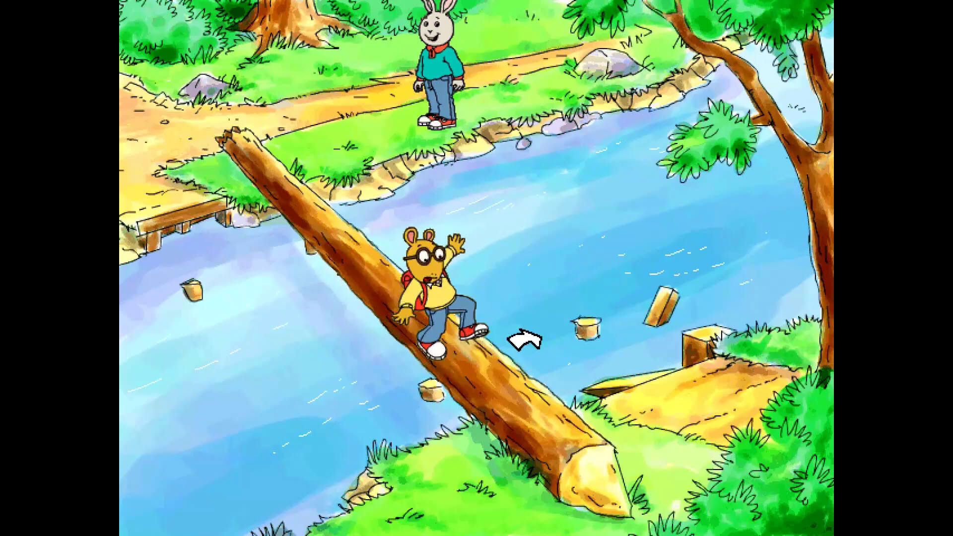 Screenshot for Arthur's Camping Adventure
