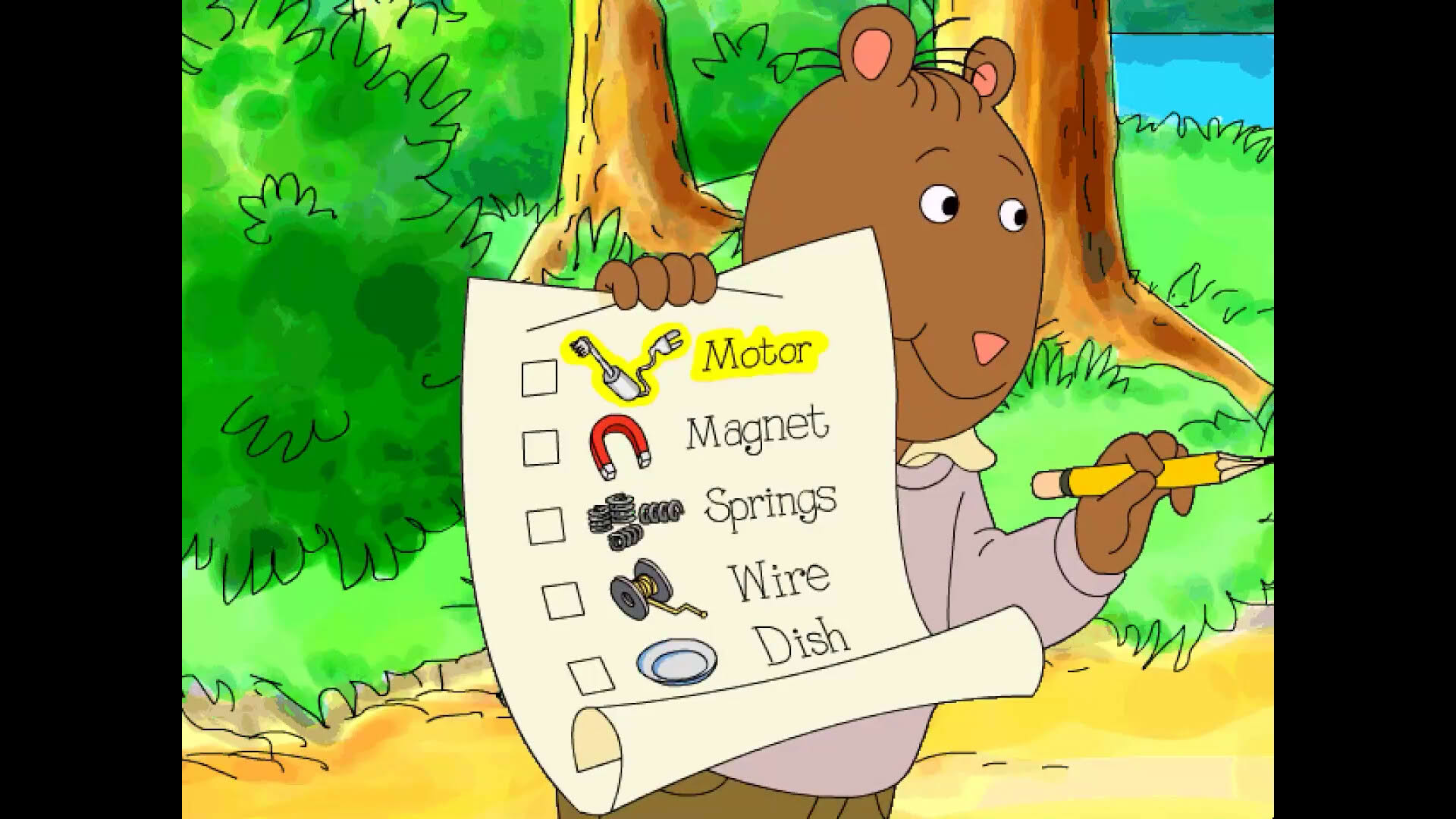 Screenshot for Arthur's Camping Adventure