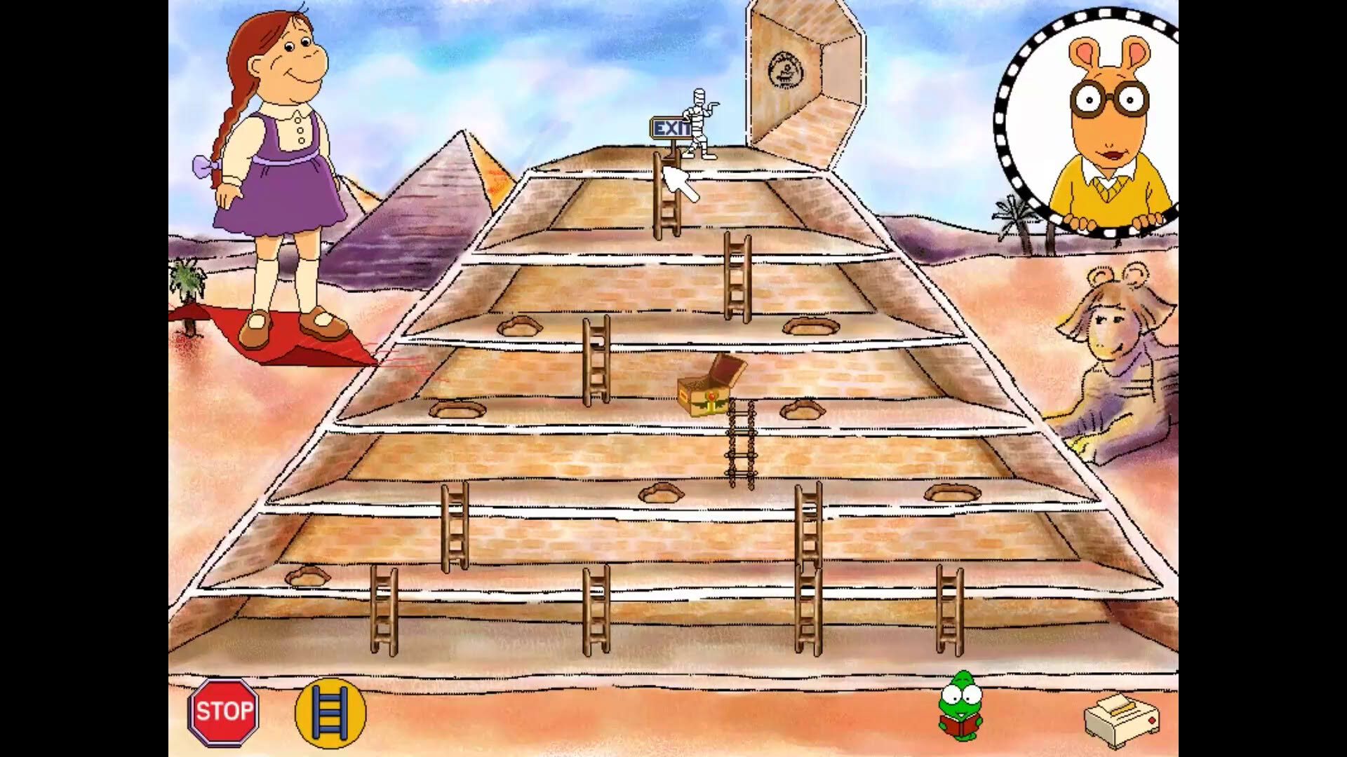 Screenshot for Arthur's Thinking Games