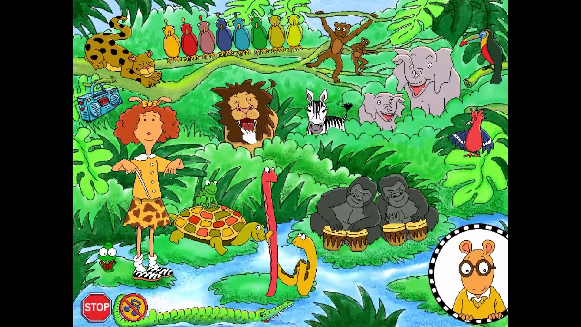 Screenshot for Arthur's Thinking Games