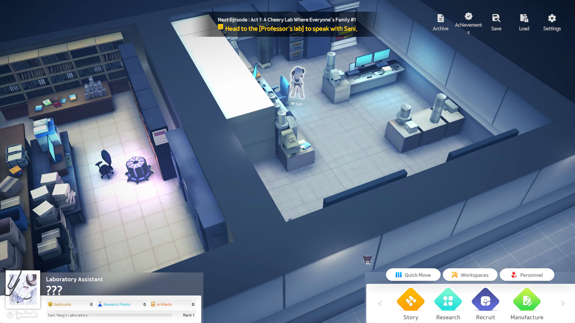 Screenshot for Sani Yang's Laboratory