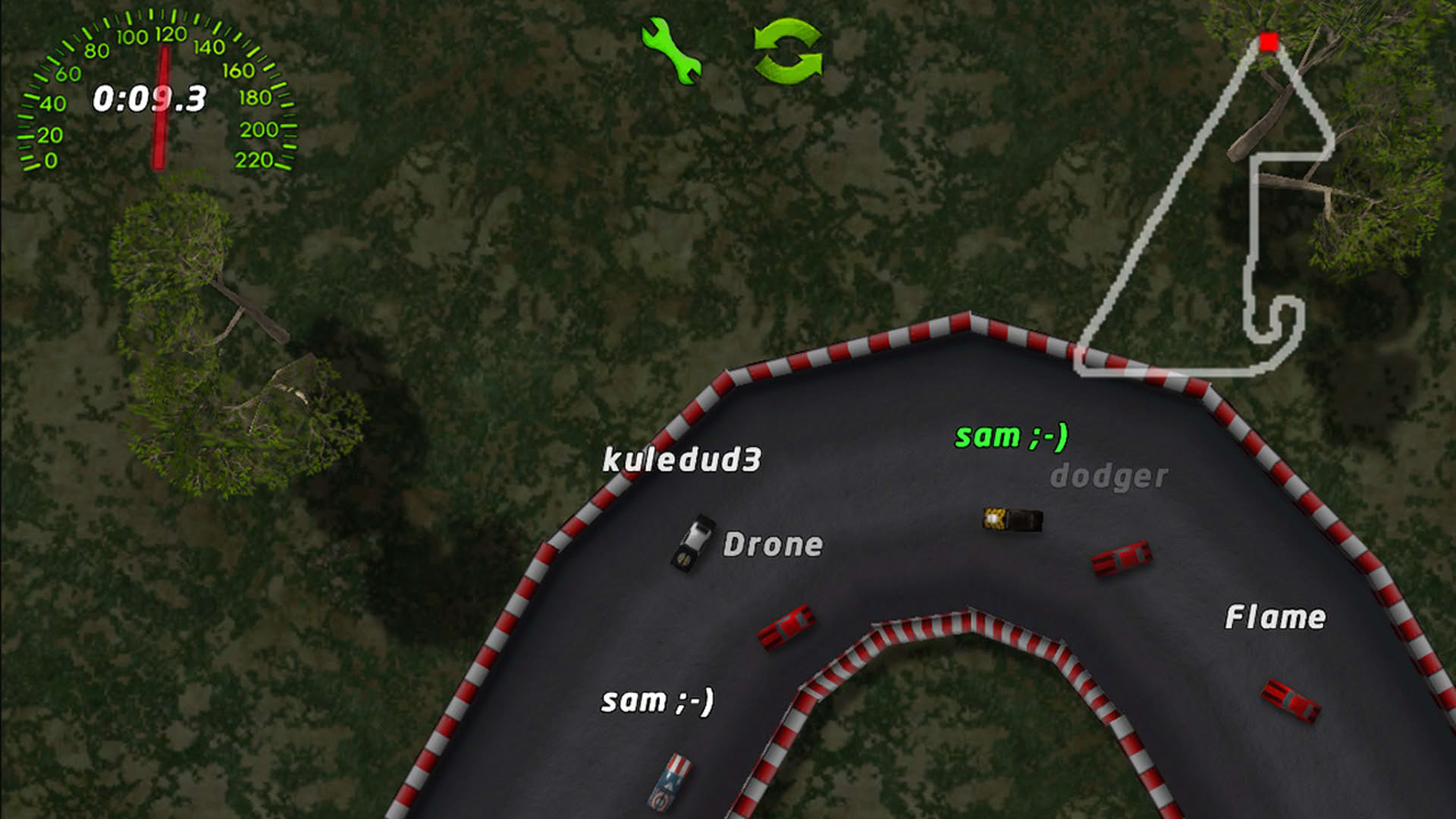 Screenshot for Musclecar Online