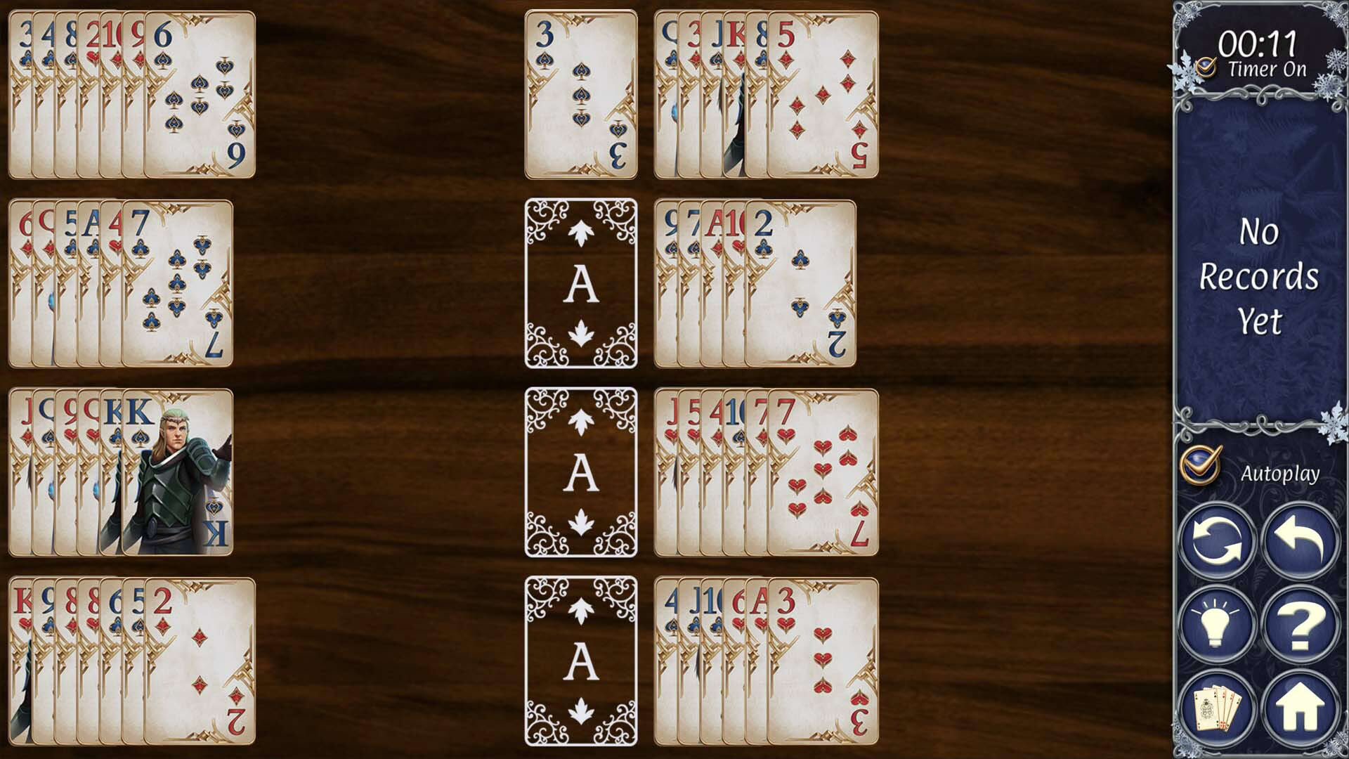 Screenshot for Jewel Match Solitaire Fantasy: Collector's Edition