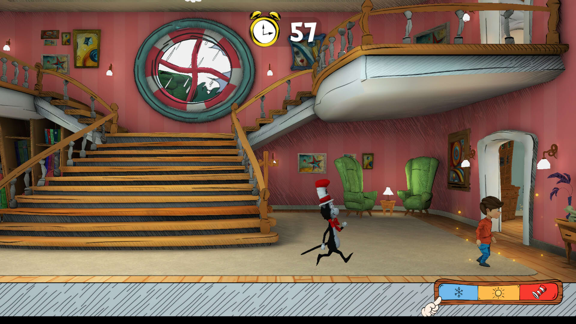 Screenshot for The Cat in the Hat: Rainy Day Mayhem