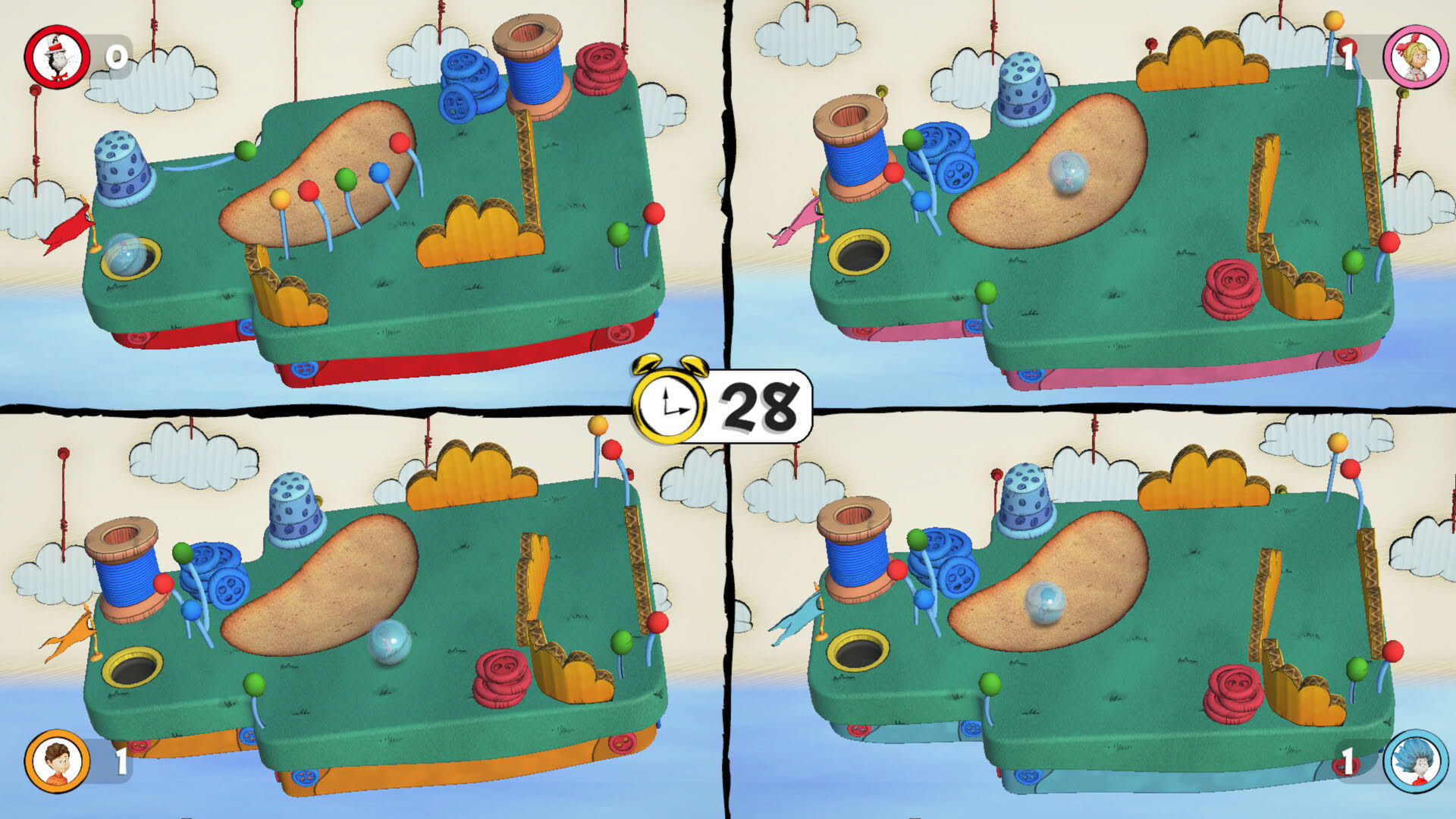 Screenshot for The Cat in the Hat: Rainy Day Mayhem