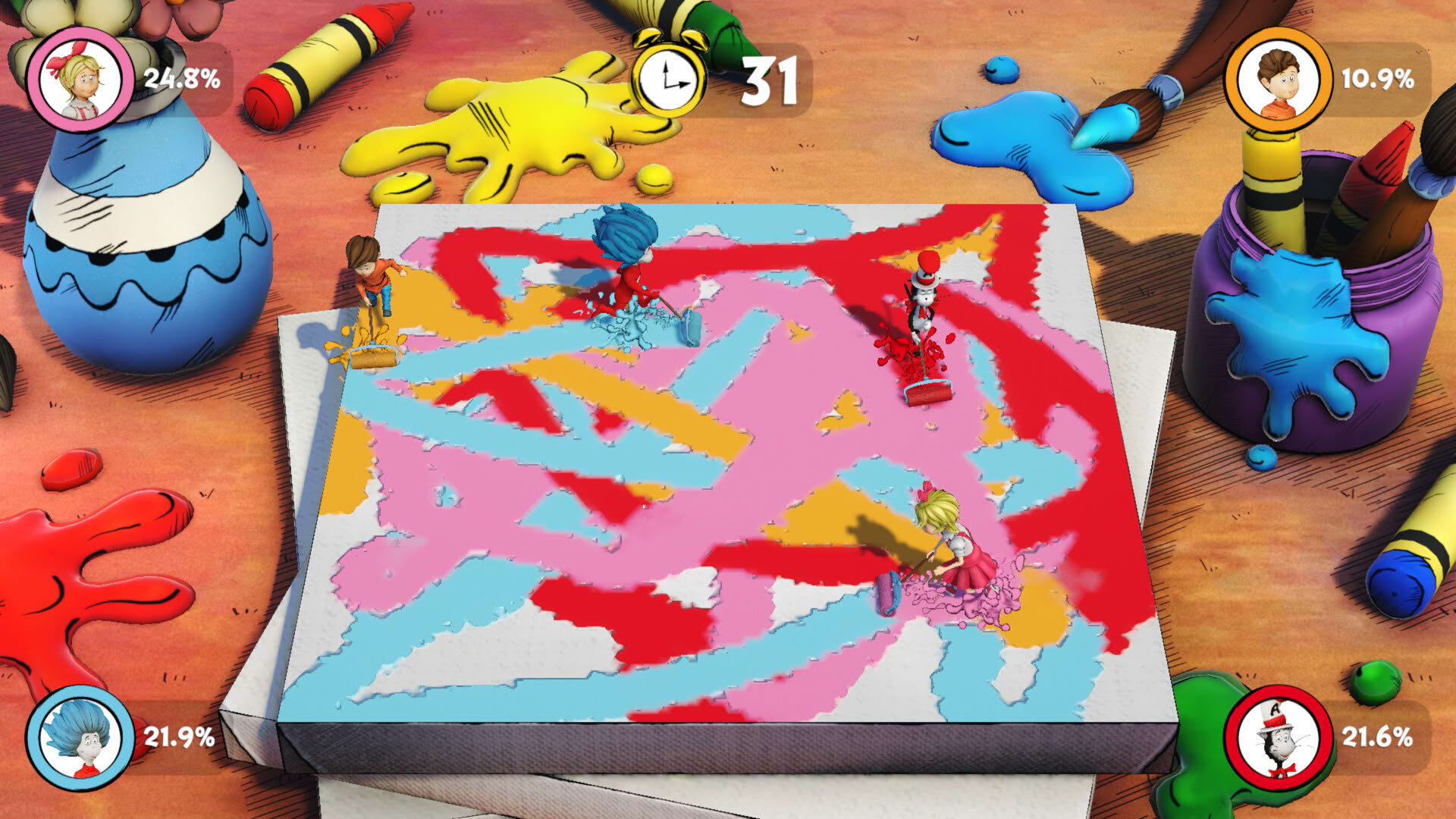 Screenshot for The Cat in the Hat: Rainy Day Mayhem
