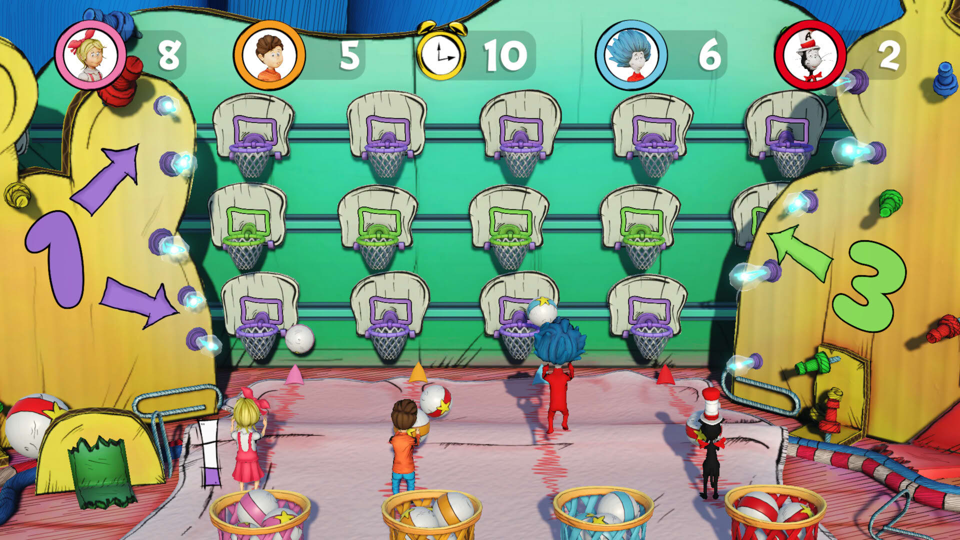 Screenshot for The Cat in the Hat: Rainy Day Mayhem