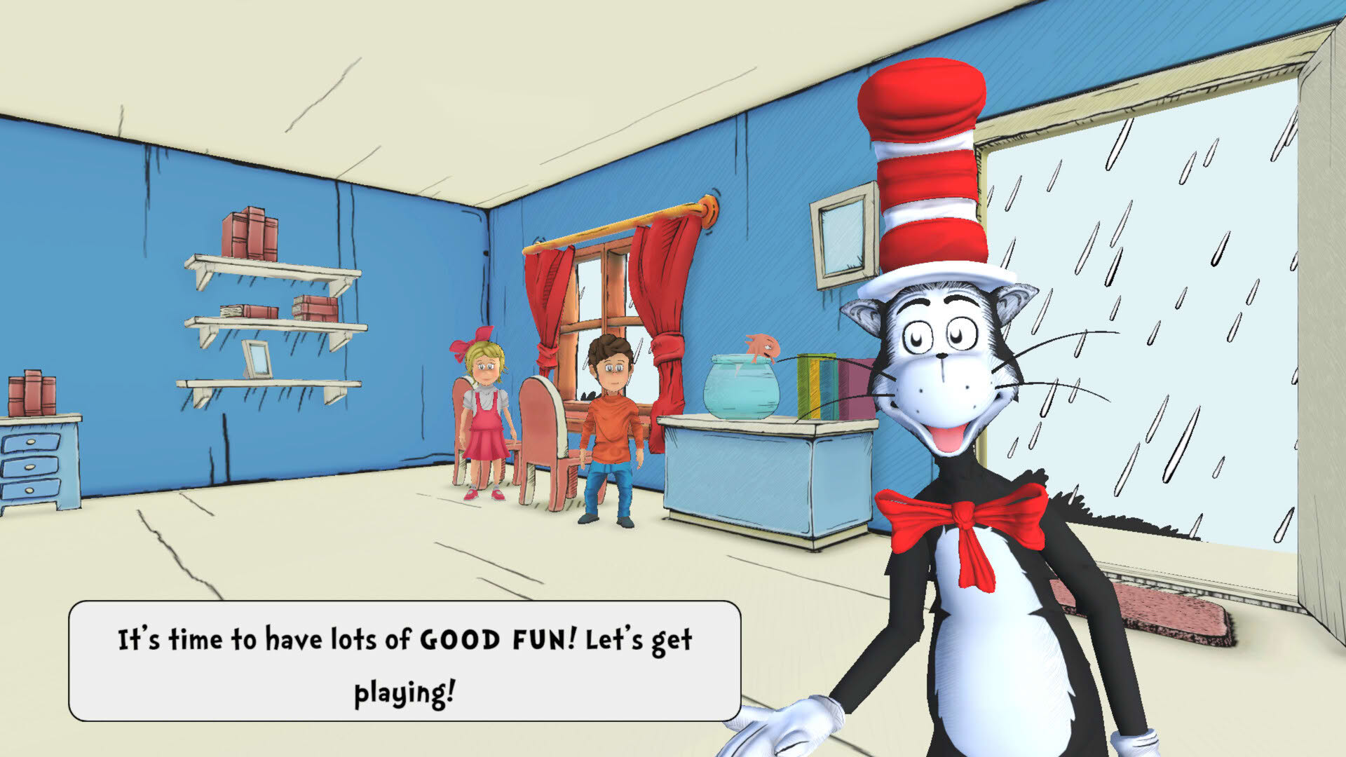 Screenshot for The Cat in the Hat: Rainy Day Mayhem