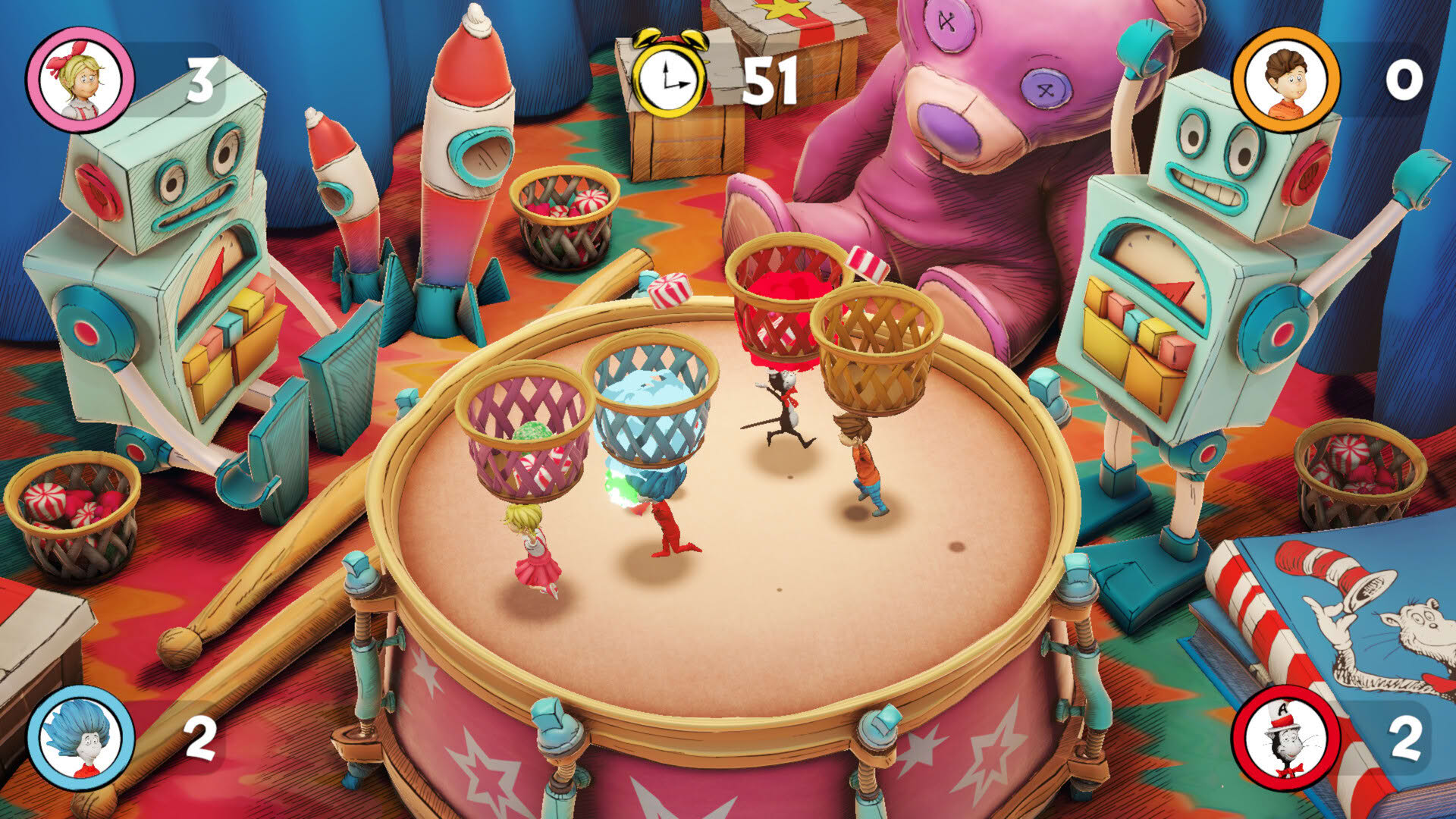 Screenshot for The Cat in the Hat: Rainy Day Mayhem