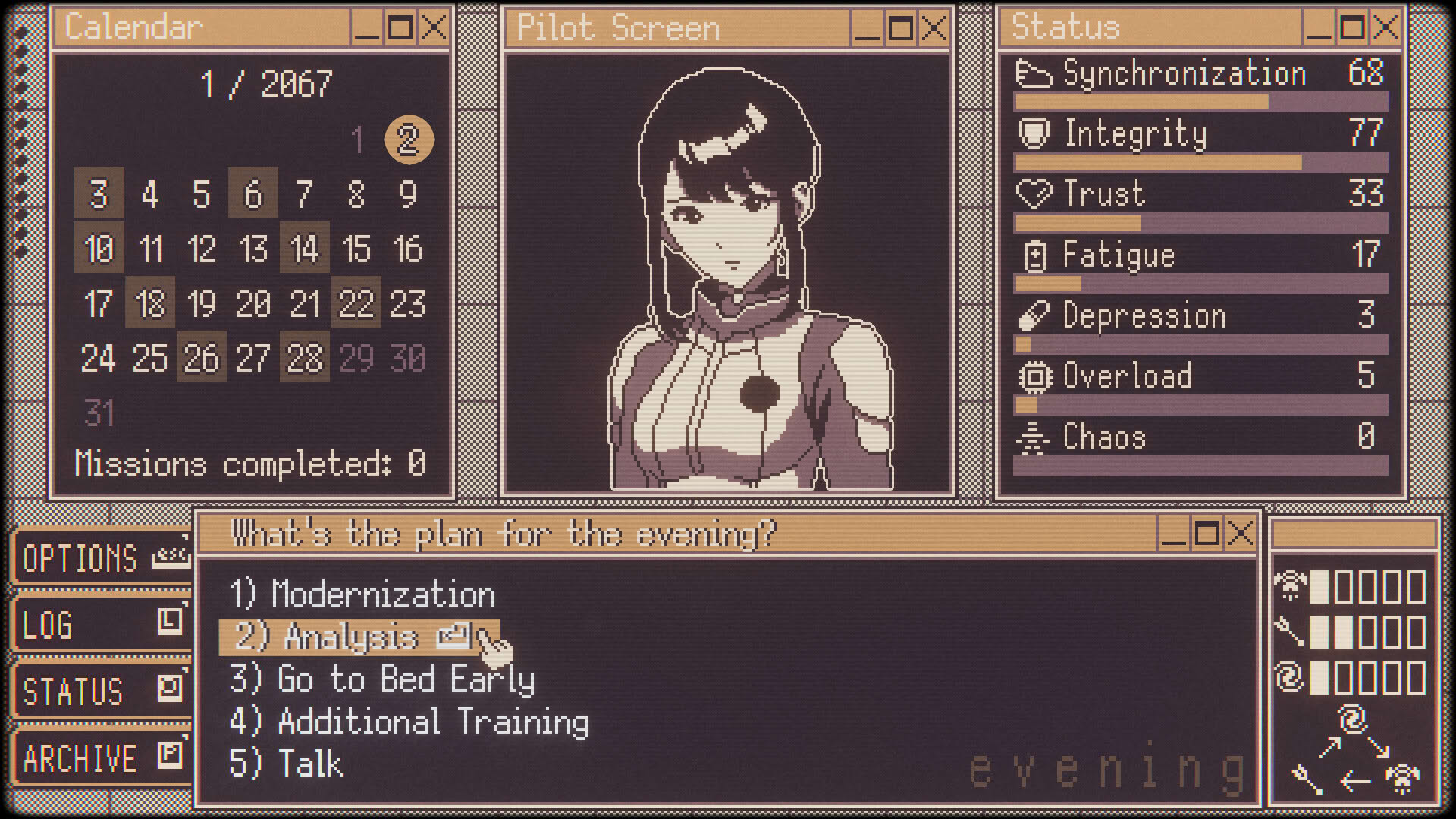Screenshot for Valkyrie Iteration: Mecha Pilot Raising Pocket Simulator