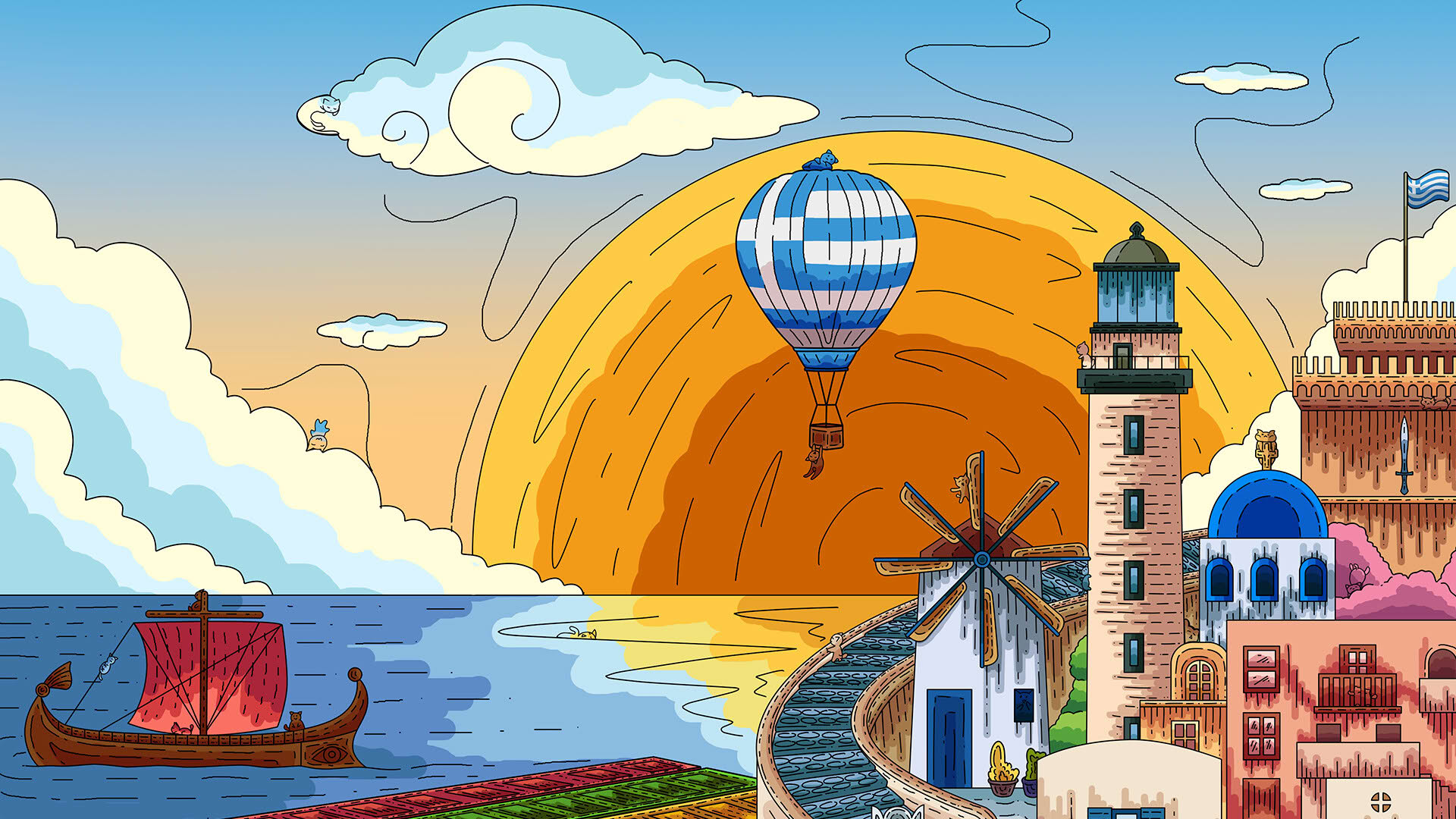 Screenshot for 100 Greece Cats
