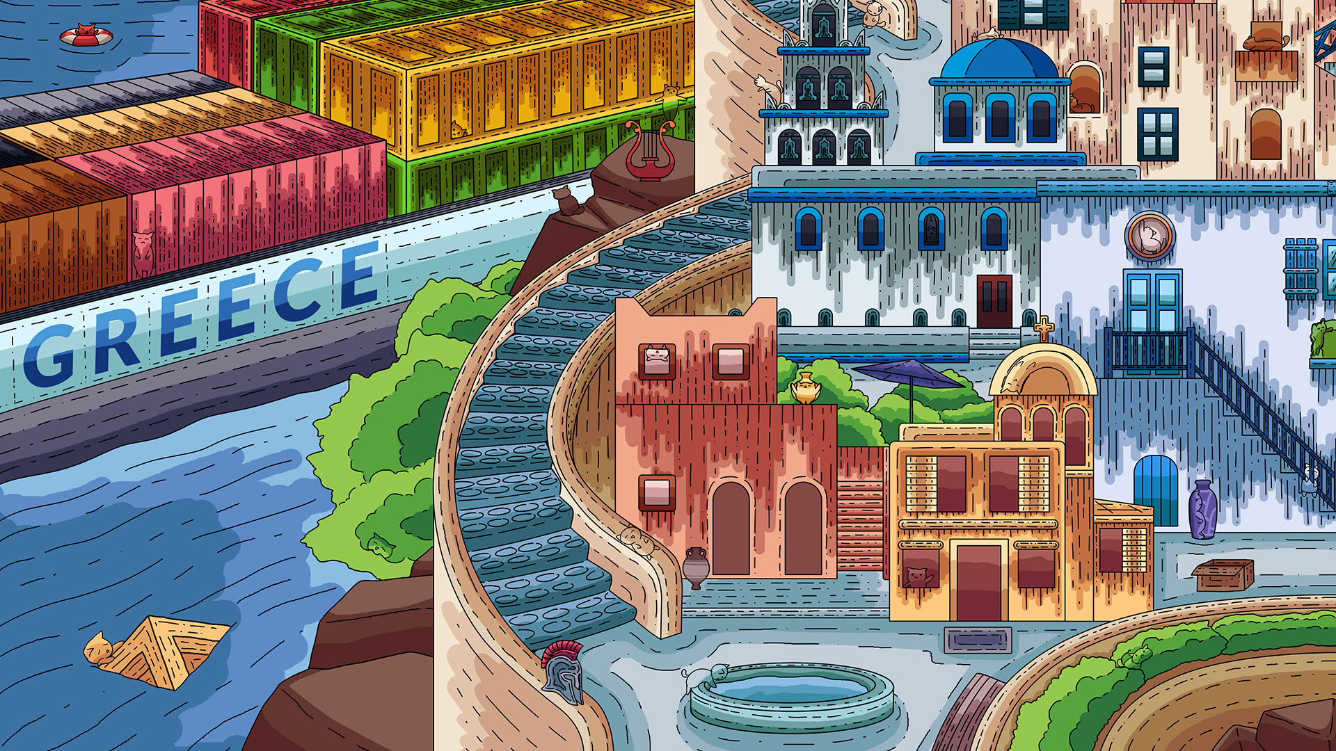Screenshot for 100 Greece Cats