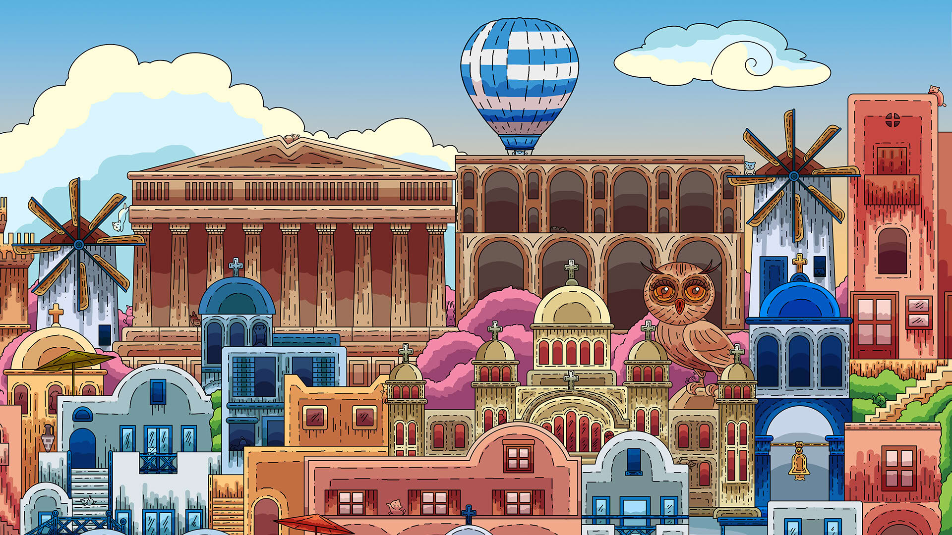 Screenshot for 100 Greece Cats