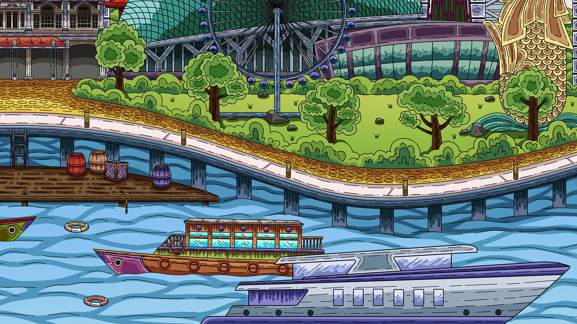 Screenshot for 100 Singapore Cats
