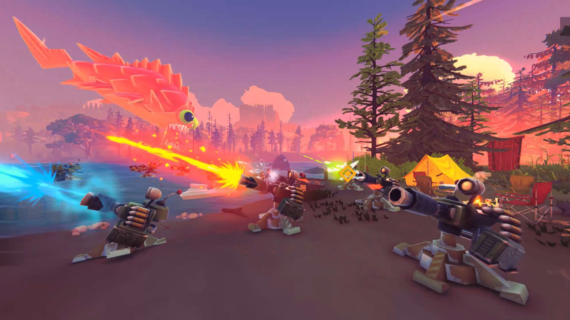 Screenshot for Fish Hunters: The Most Ridiculous Fishing Simulator